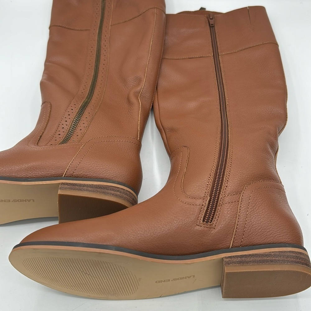 Land’s End knee high boots Size 6, light wear if any